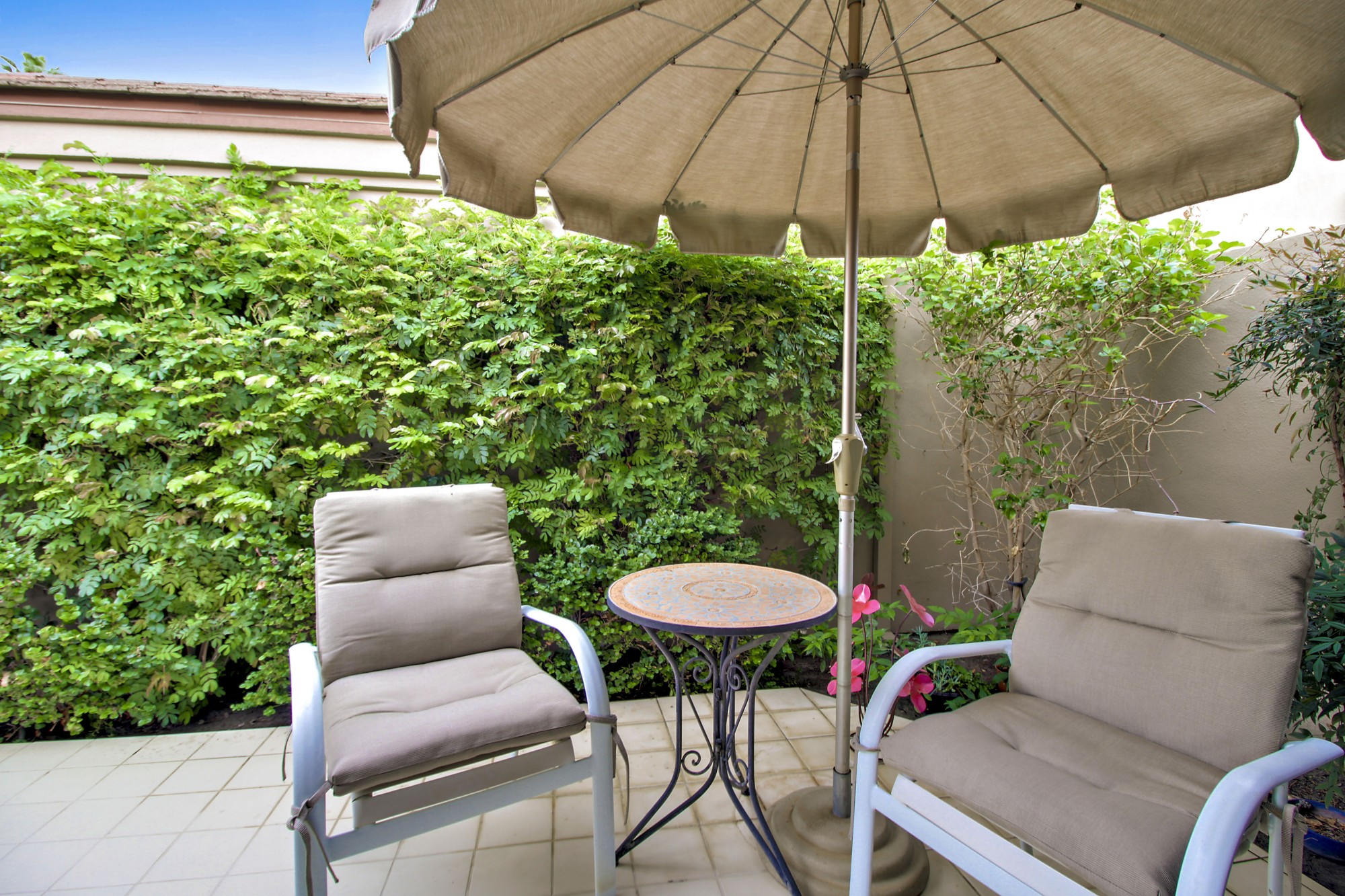 Private Courtyard Patio off master suite
